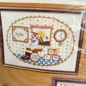 The Creative Circle Embroidery Needle Craft Kit 0331 Goodnews Birth Announcement